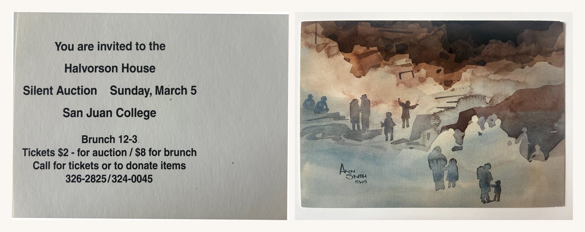 Halvorson House invitation