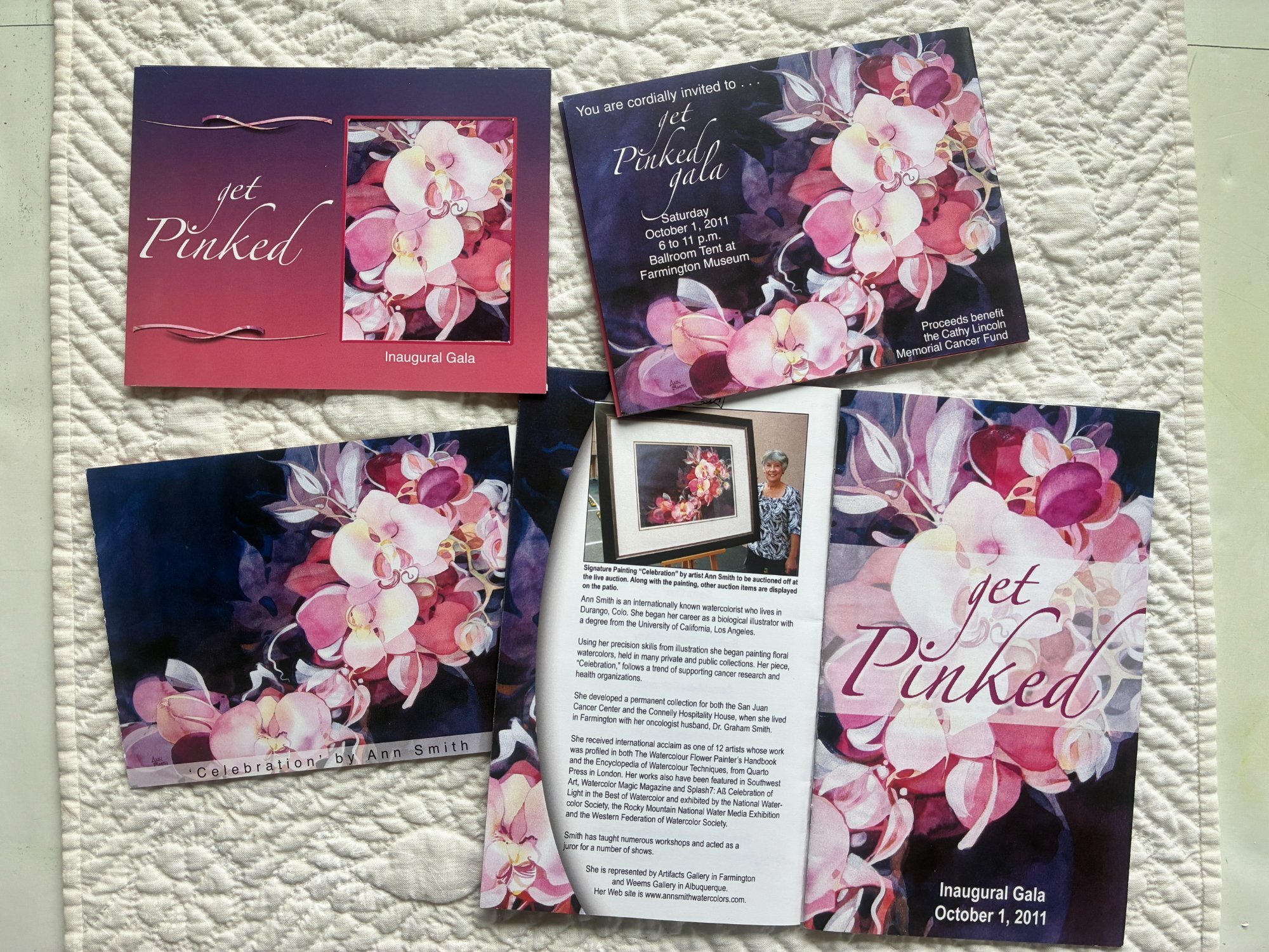 Get Pinked Gala collage by Ann Smith